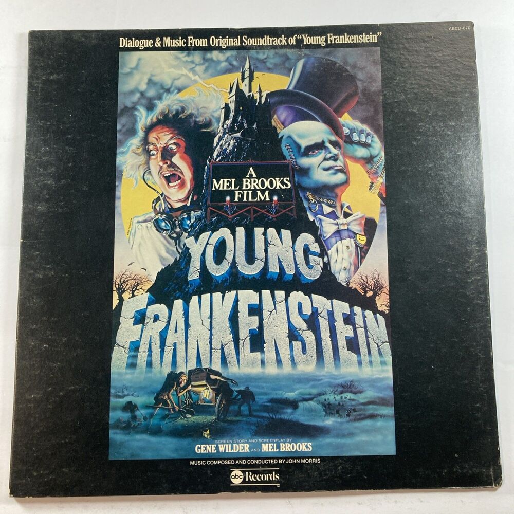 Young Frankenstein Soundtrack John Morris 1975 Vinyl ABC Records 1st Press